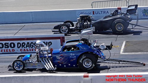 Lawton Ferreira Jr. - 7.0 PRO - #713F - 'Top Flight' (near 
lane) vs Scott Corbett - 7.0 PRO - #754C (far lane)